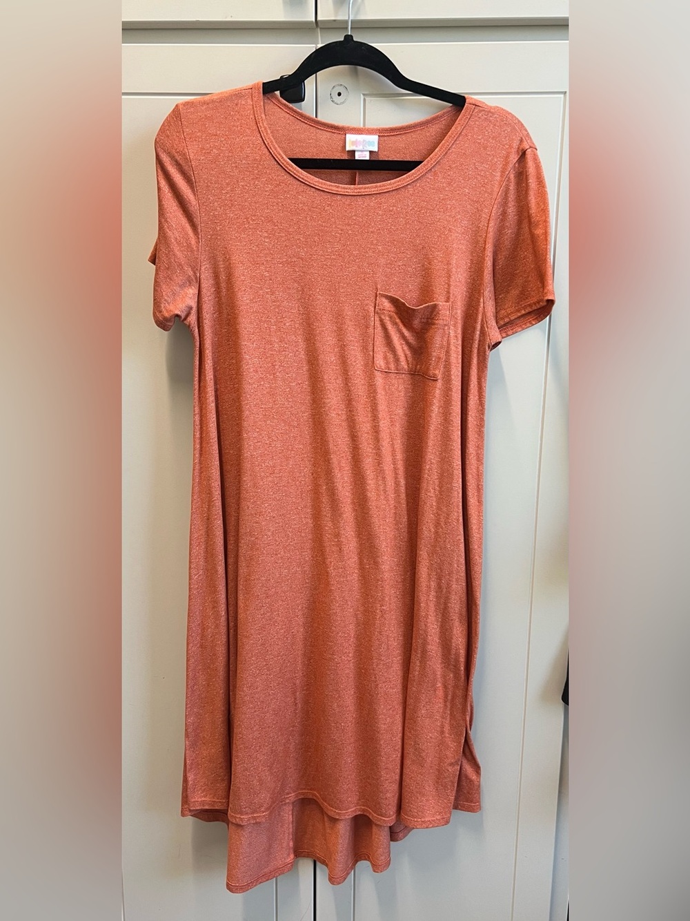 Women’s Short-Sleeve Crew Neck T-Shirt Dress